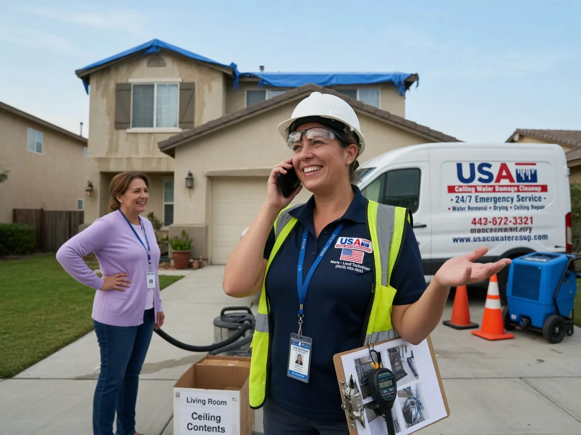 Ceiling Water Damage Restoration Agua Dulce, TX FAQs